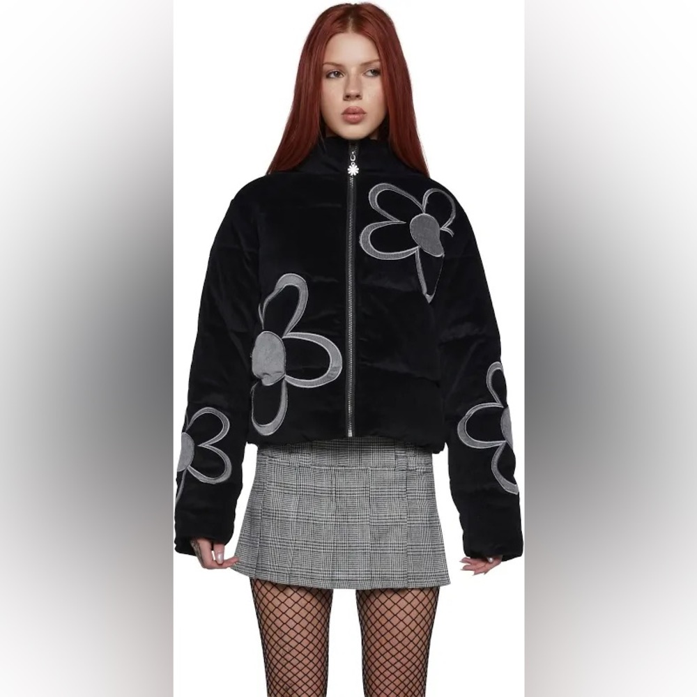 NWT dELiA*s by Dolls Kill Best Shot Puffer Jacket Size XXS